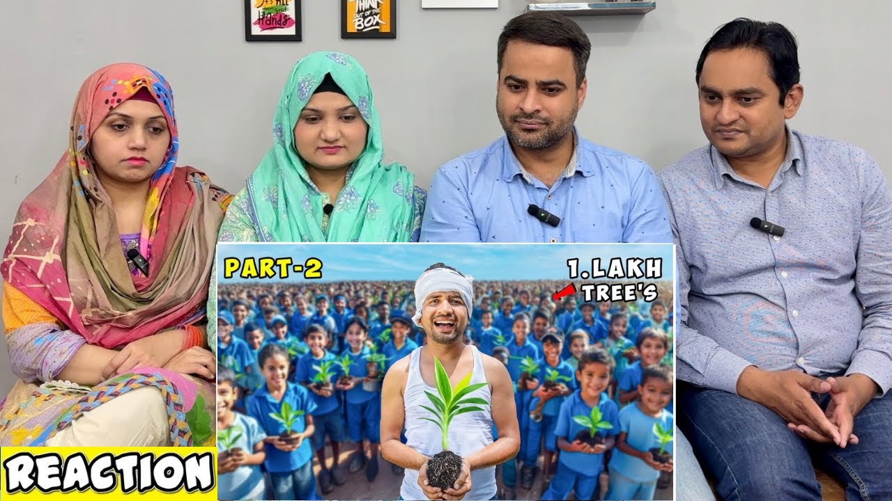 Finally...We Plant 1,00,000 Trees - एक लाख पेड़🌳| Part-2 | Mr Indian Hacker | Reaction!!