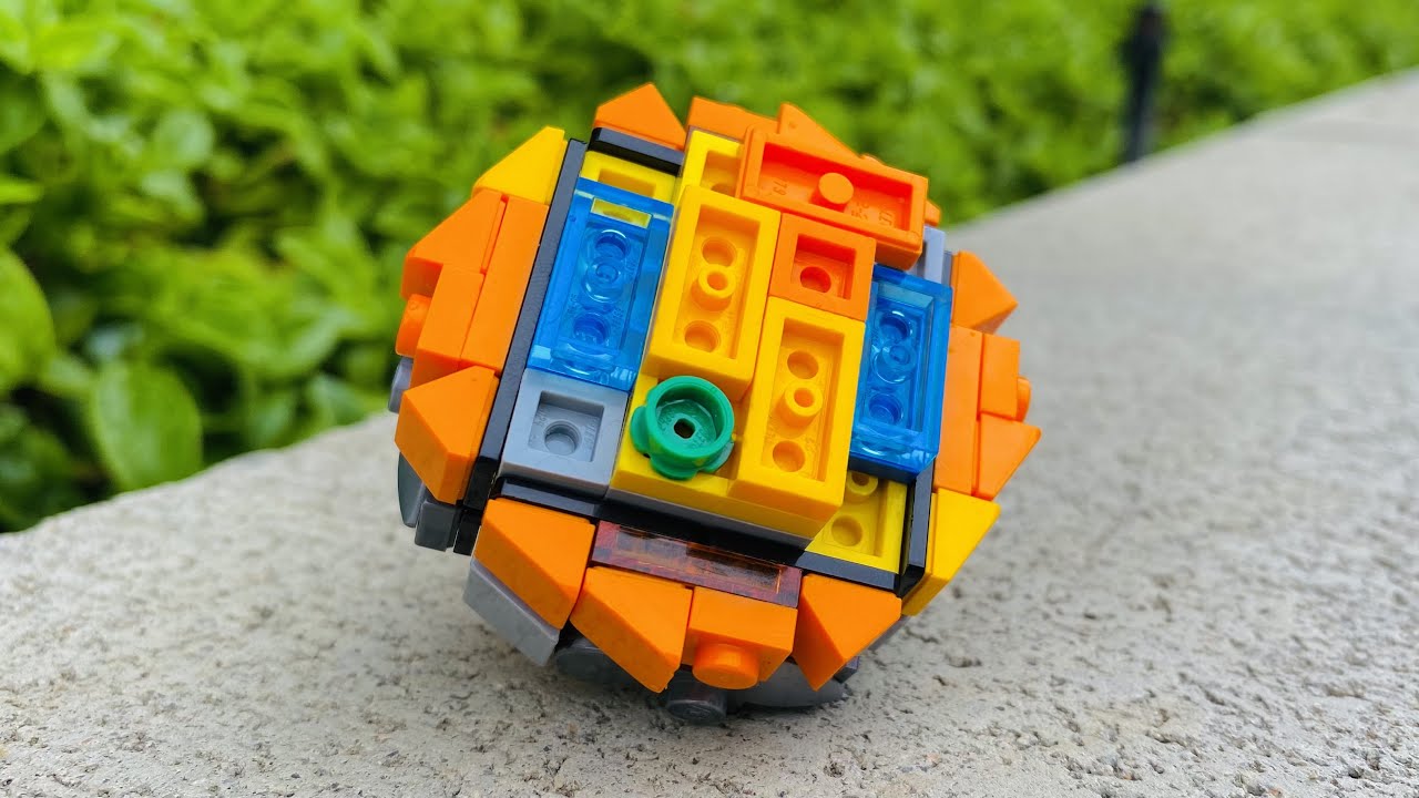 LEGO MAGMA IFRIT ( Prototype) | Lego Beyblade Review | Y-tastic