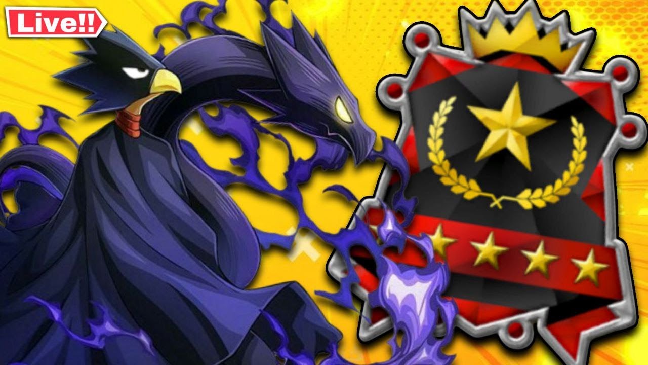 Tokoyami Fumikage Live Ranked Gameplay And More! | MY HERO ULTRA RUMBLE LIVE