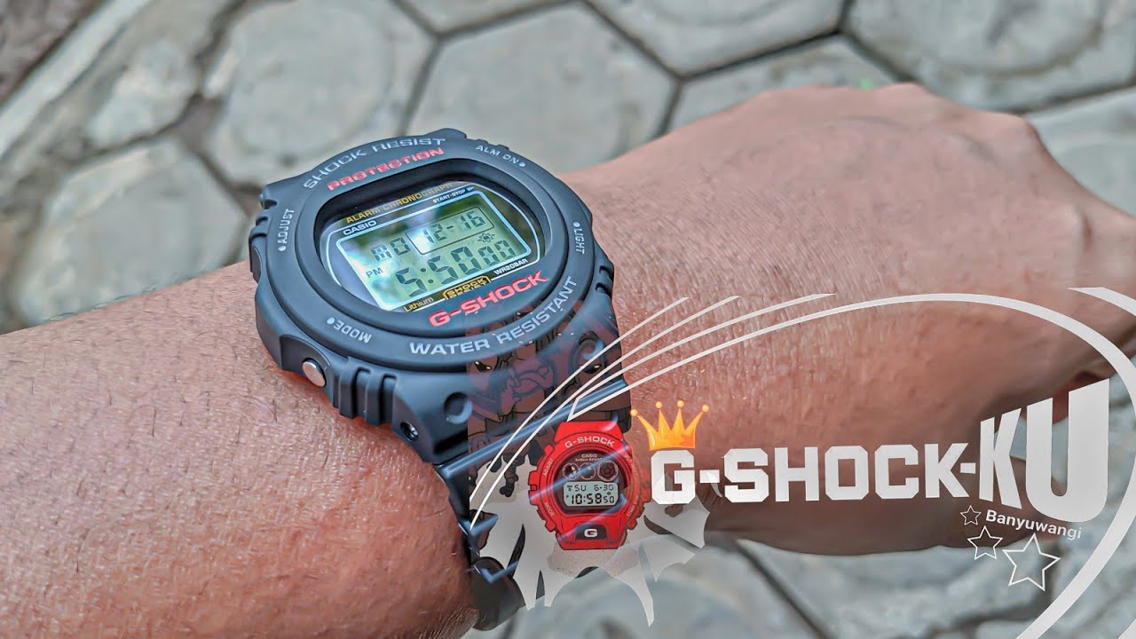 Unboxing review G-SHOCK DW-5750E-1DR