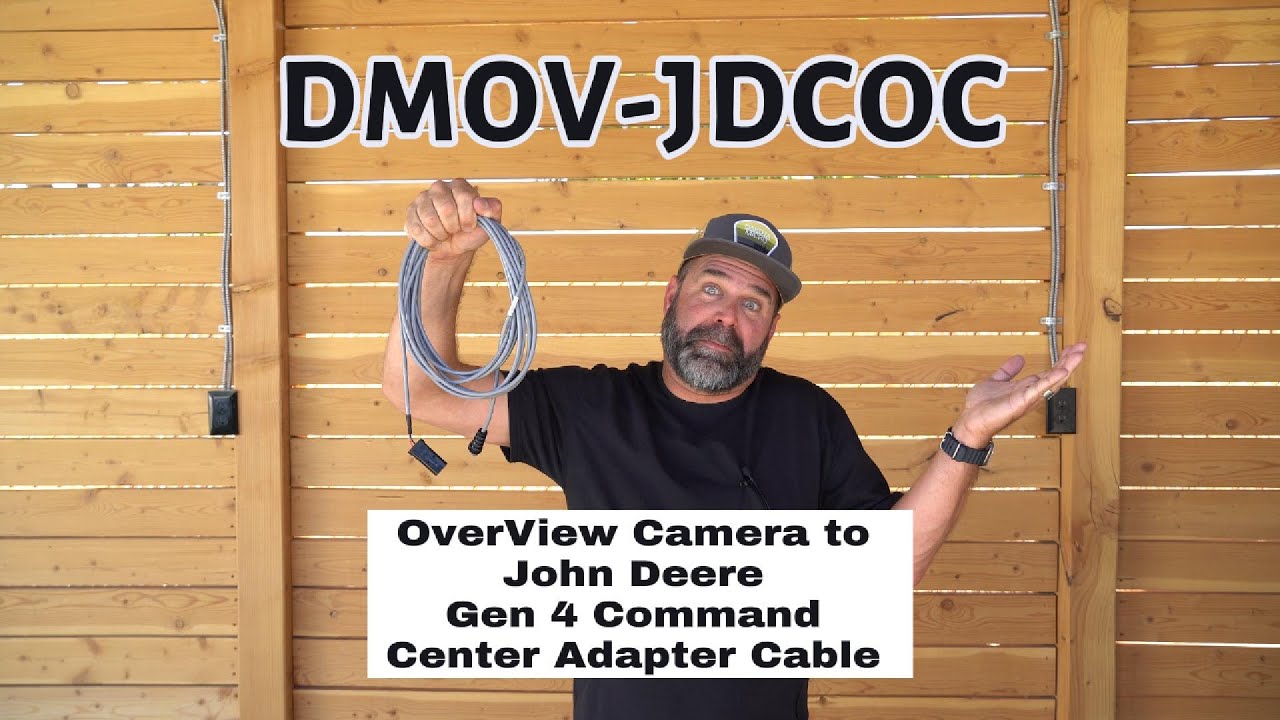 OverView® Cameras to John Deere Gen 4 Command Center or CNH Premium cab | Adapter Cable Explained
