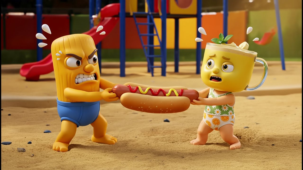 When Tung Tung’s Hot Dog Was Ruined… Banana & Odindun Did Something That Changed Everything 🌭💛