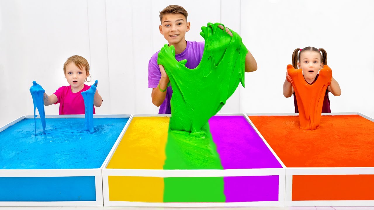 Slime Adventure with Kids!