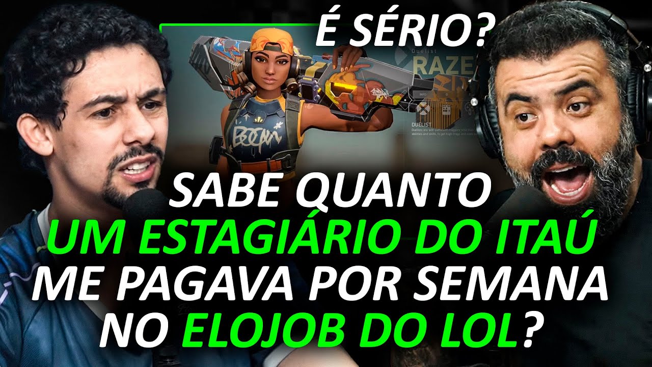DÁ PRA FICAR RICO FAZENDO ELOJOB? [com ILHA DAS LENDAS: BRUCER, MYLON E SCHAEPPI]