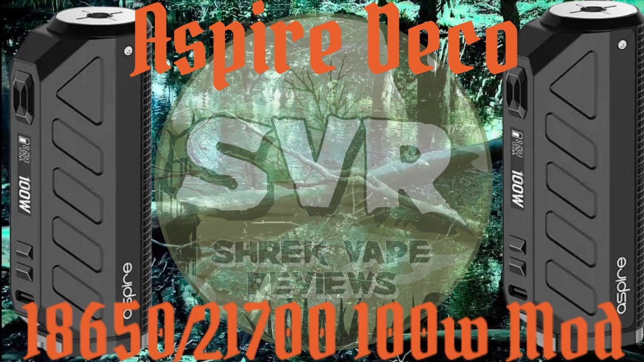 Aspire Deco Single 18650 / 21700 100 Watt Mod