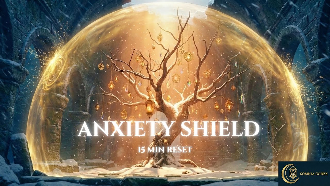 Stop Overthinking: 15 Minute Guided Sleep Ritual (Winter Storm Ambience)