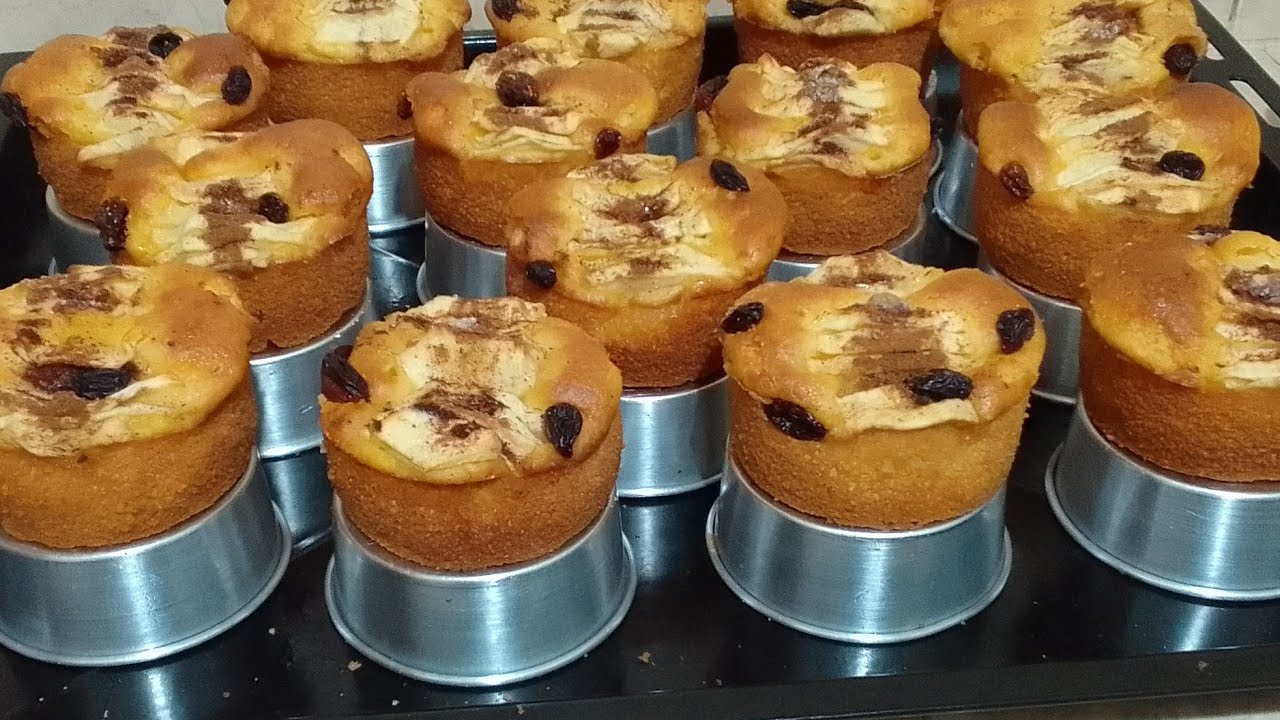 أسهل وألذ ميني كيك بمنضلين🍊 مفشفش هشيش إسفنجي مثل ريشة 🤤 غادي تحماقوا عليه😍 