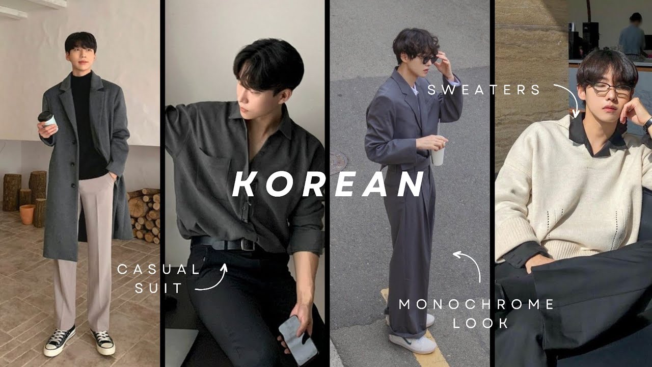 Best Outfit Styles with Names | Korean Men's Fashion