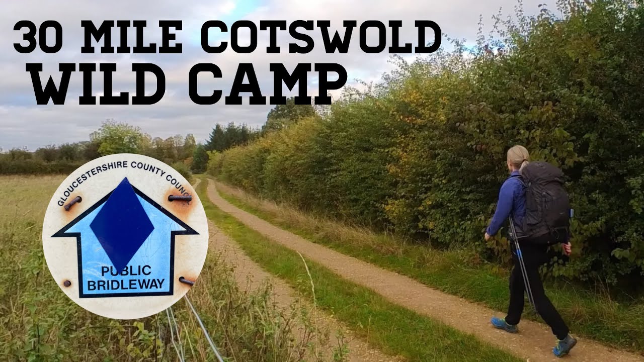 2 Day WILD CAMP - 30 miles of Diamond Way - Cotswolds