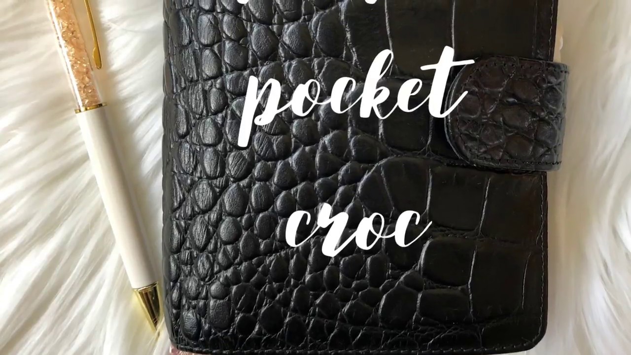 Filofax Pocket Croc