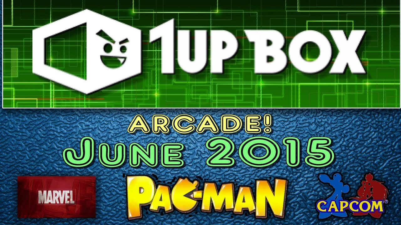 1UP Box June 2015 Unboxing - ARCADE