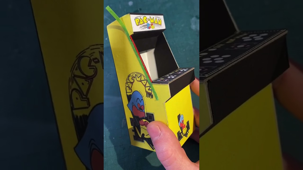 Making a Realistic Miniature Arcade Machine!! 
