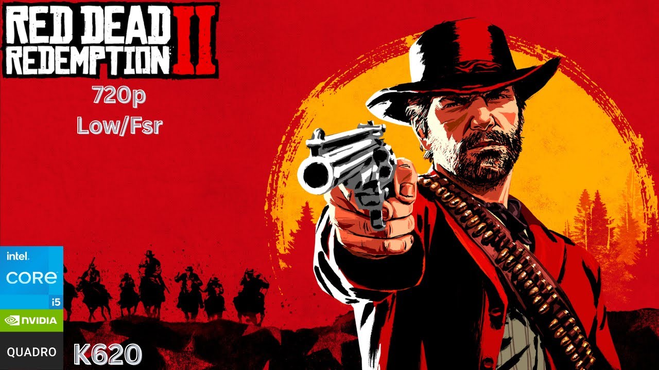 Red Dead Redemption 2 on i5 4440 | Quadro K620 | 12Gb Ram | 720p Low/Fsr Balanced