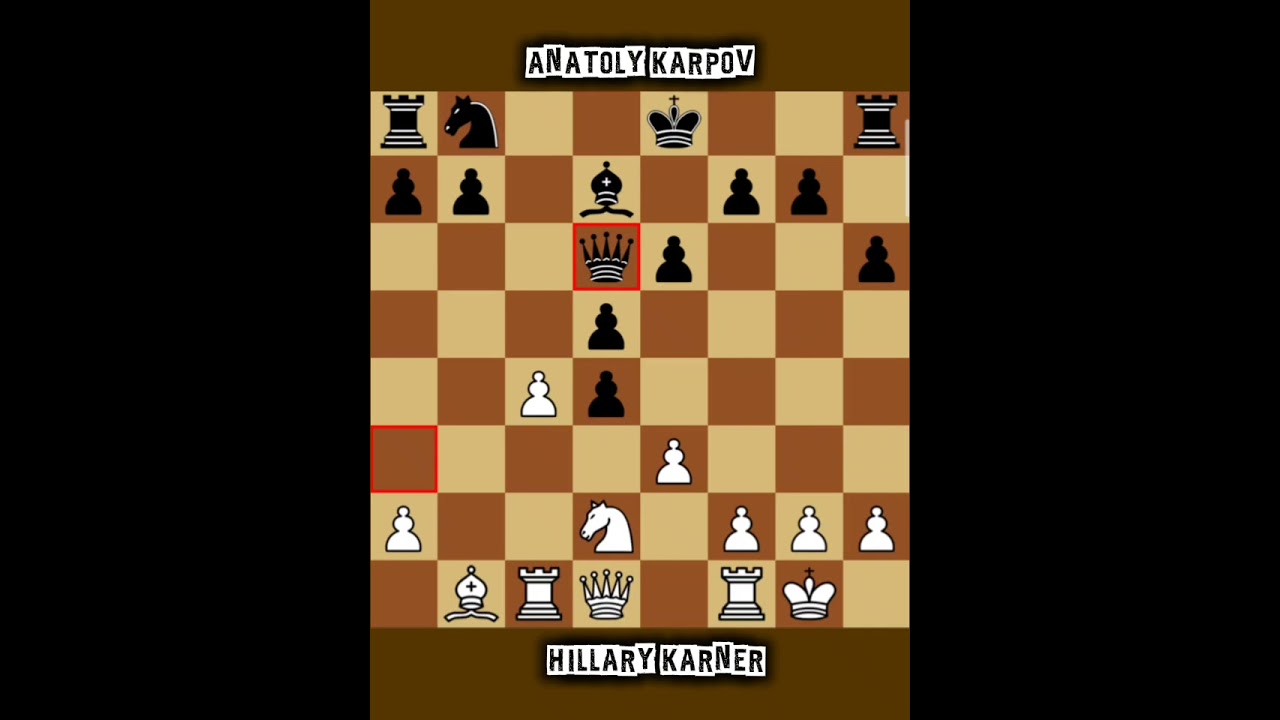 Hillar Karner vs Anatoly Karpov ◉ USSR Championship Moscow 1972