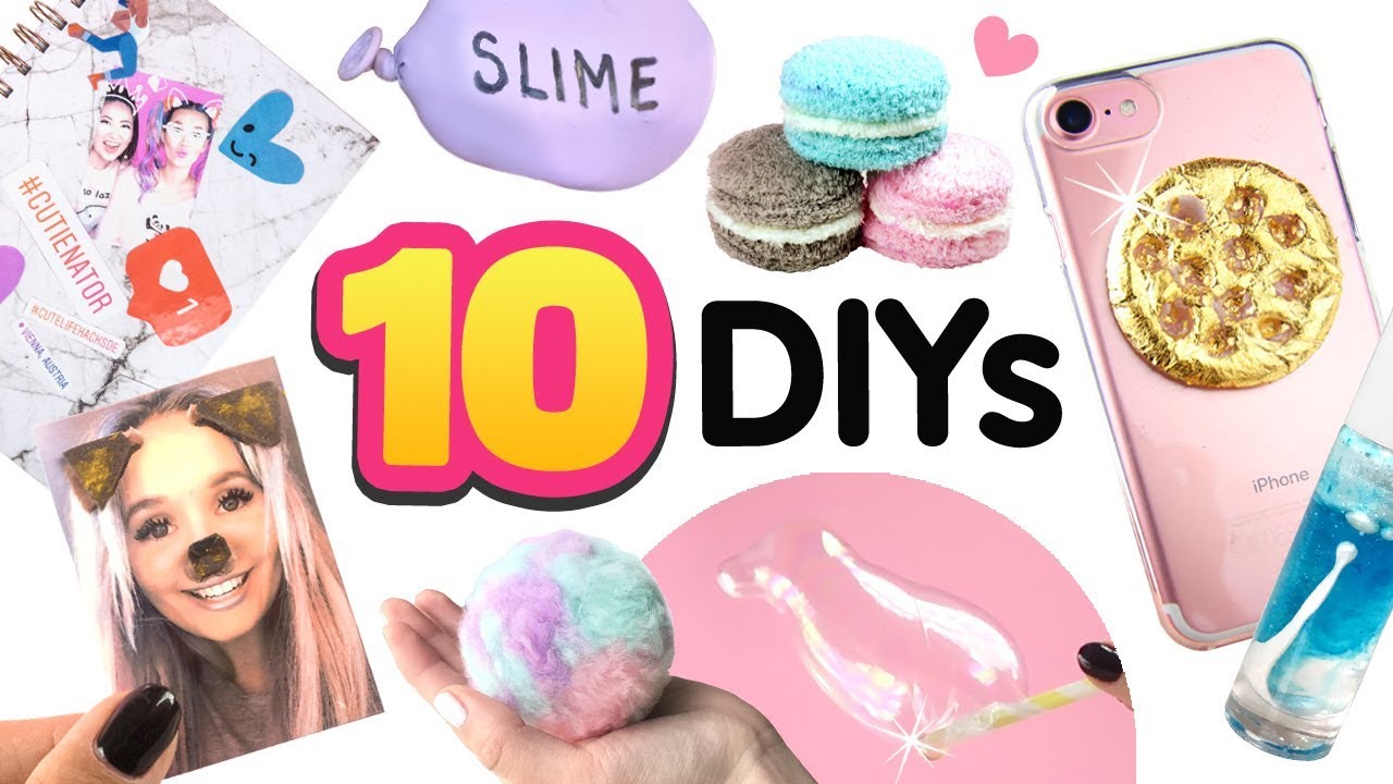 5 MINUTEN DIYs Geschenke 😍 10 Ideen!!! ⭐ Wie macht man Spielzeug! Deutsch German