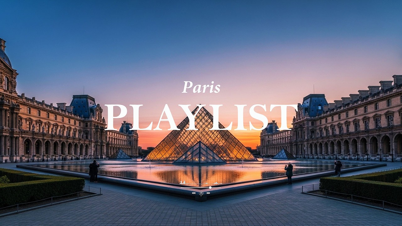 [Playlist] 파리 에펠탑을 바라보며 마시는 커피 한 잔 | A Cup of Coffee with a View of the Eiffel Tower