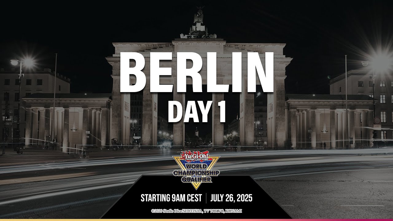 Livestream | Yu-Gi-Oh! European World Championship Qualifier Berlin 2025 &ndash; Day 1