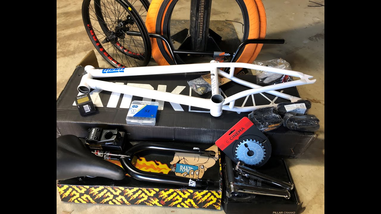 Kink BMX Cloud Electric White Brakeless Build | Cabool Bikes