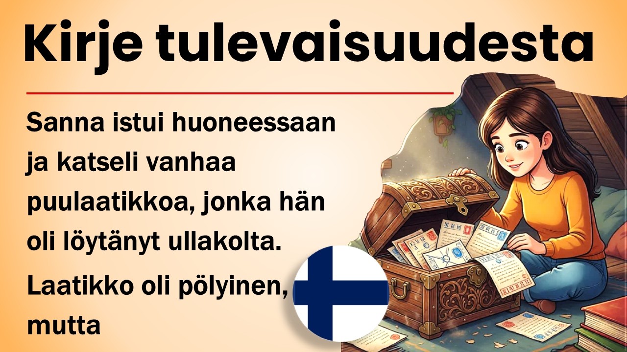 Learn Finnish with a Story | Beginner |Kahden Maailman Kirje