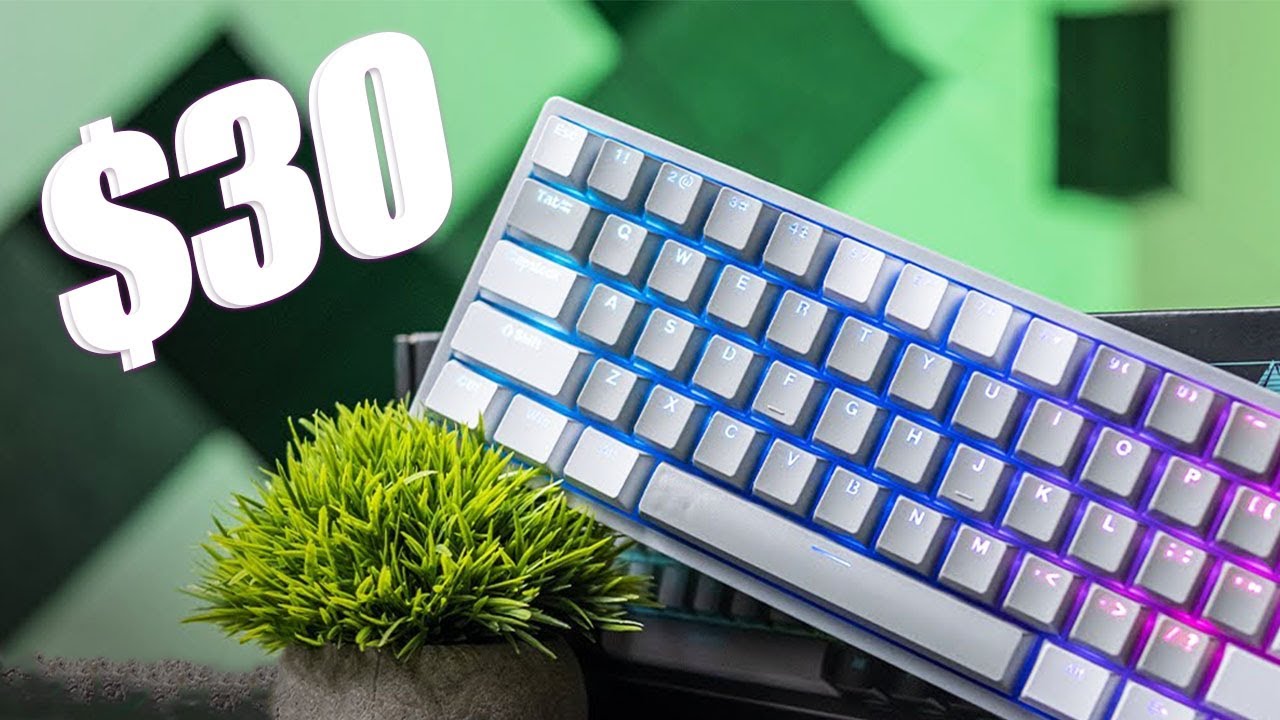 Бюджетна механіка за $30. Aula F3261, Hotswap RGB