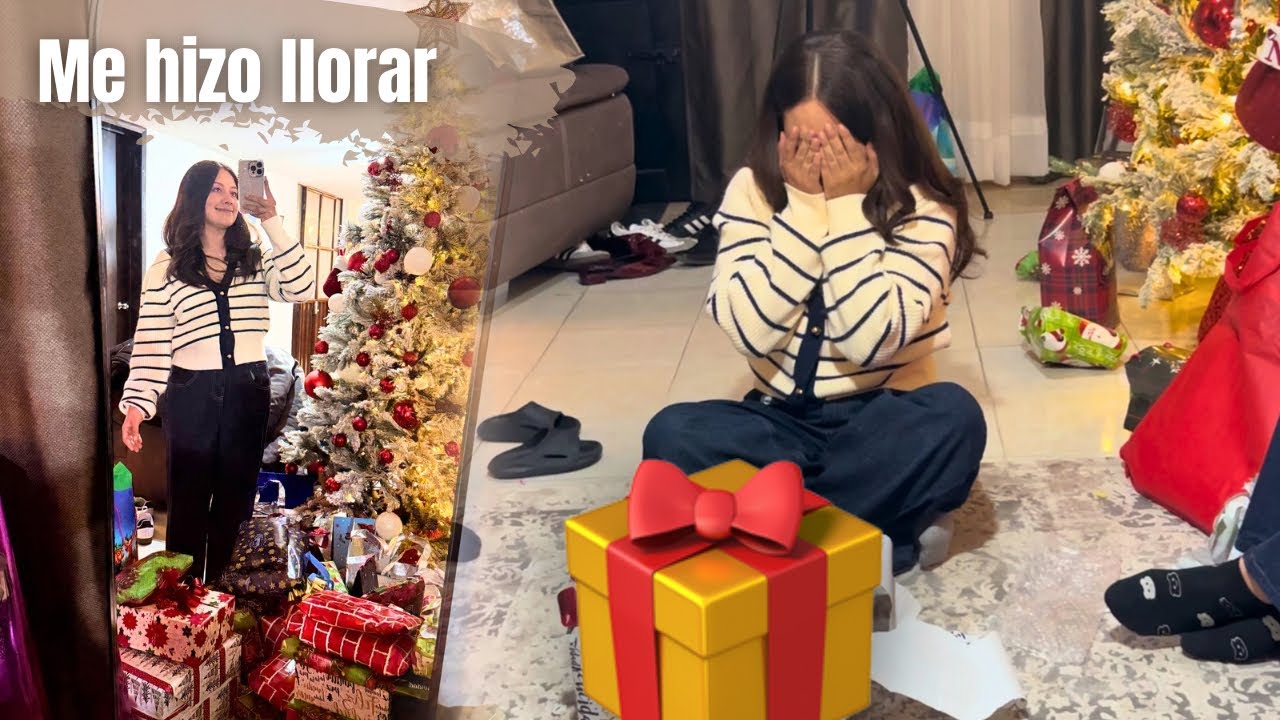 AMA DE CASA EN VACACIONES ✨ | Mi esposo me regal&oacute; esto en navidad&hellip; no me lo esperaba 😭❤️