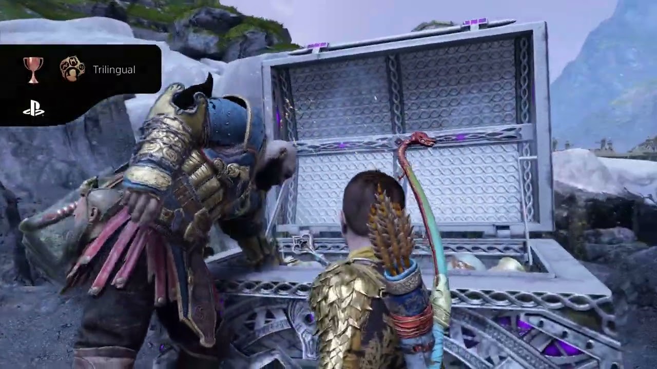God of War 4 PS5 Trophy Trilingual