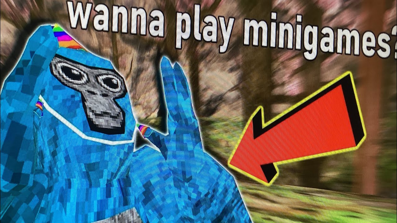 Acting Like a Minigames Kid in Gorilla Tag Lobbies! Ft. V01dvr-k9y