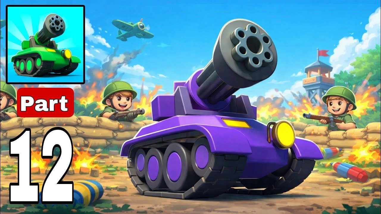 Tank Sniper: Gameplay Walkthrough Part 12 – Sniper Strategy (Android,iOS)