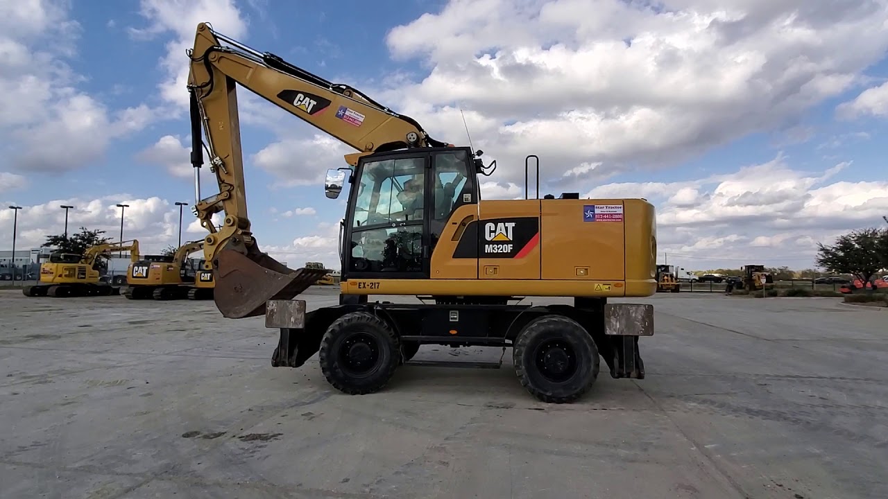 Caterpillar M320F Wheeled Excavator