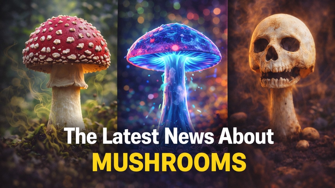The latest news about mushrooms