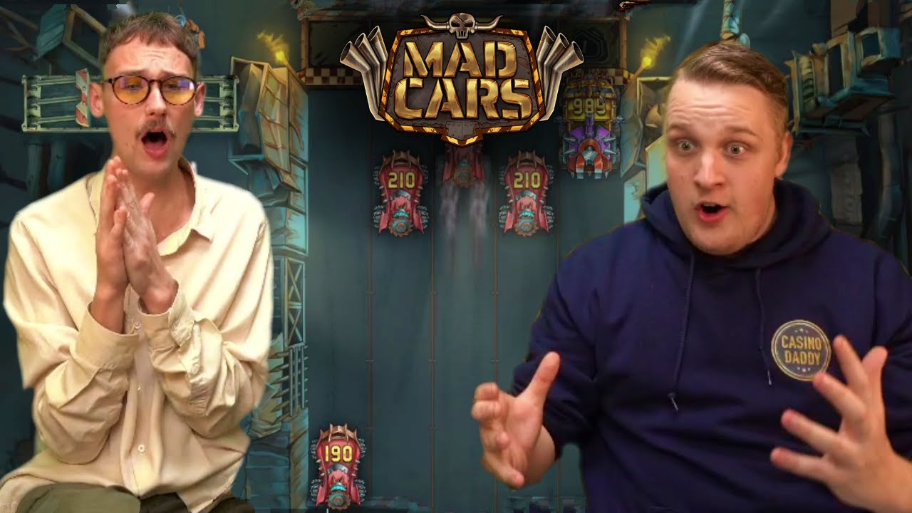 🔥CASINODADDY'S AMAZIN BIG WIN ON MAD CARS SLOT🔥