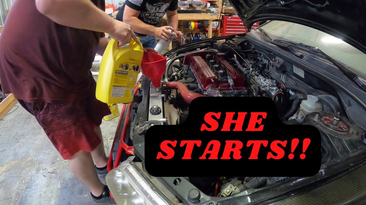 SHE STARTS AND RUNS AFTER ALMOST 10 YEARS!!