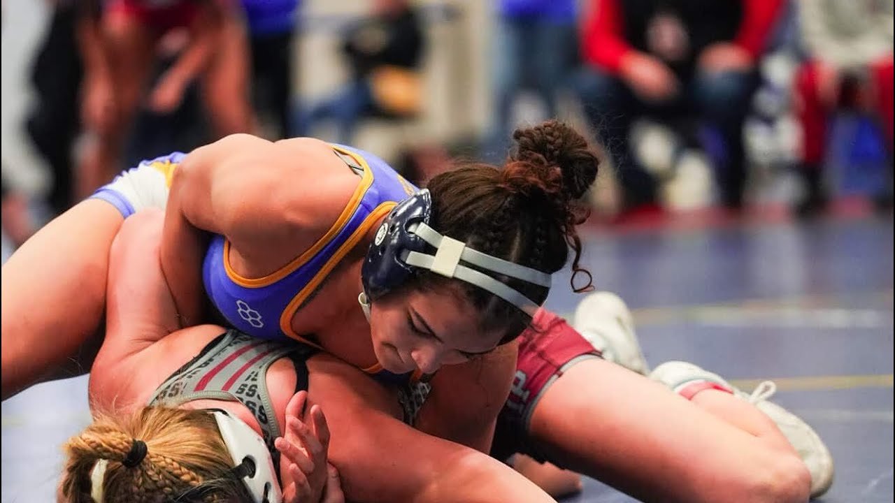 Bizarre Wrestling Match ! Not sure what’s happening with 1 girl 