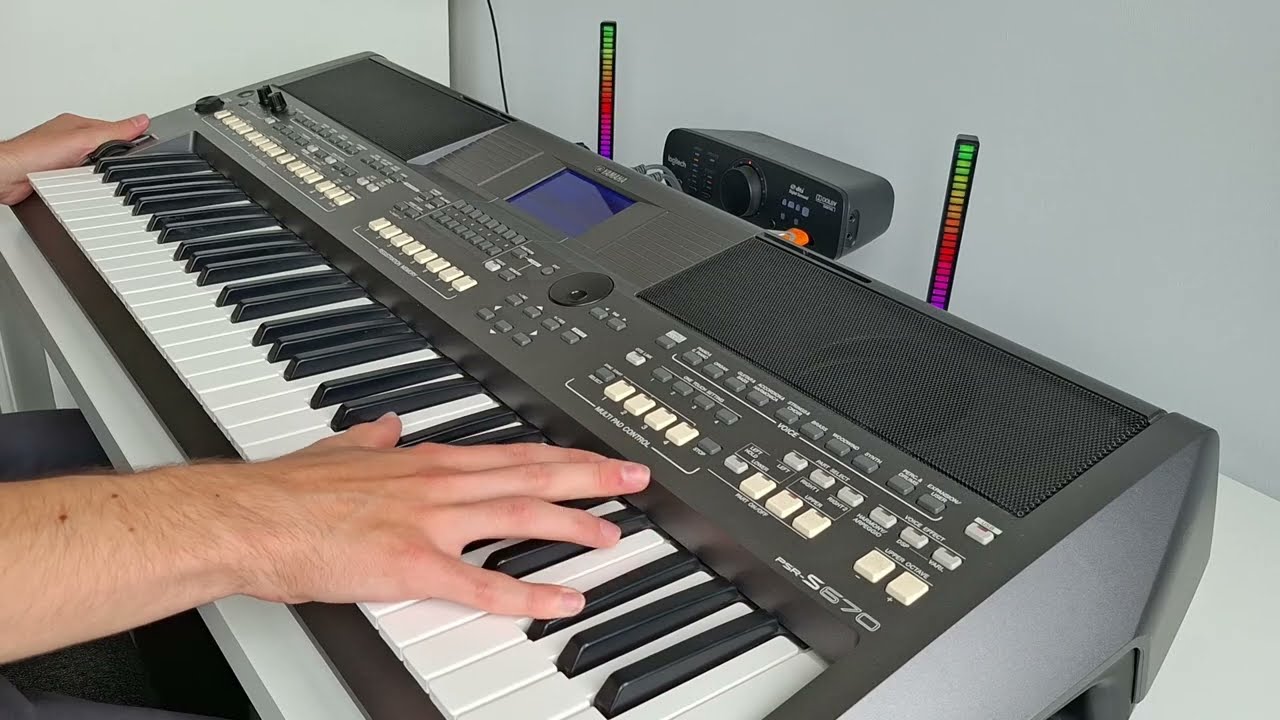 Europe - The Final Countdown Yamaha PSR s670 keyboard cover