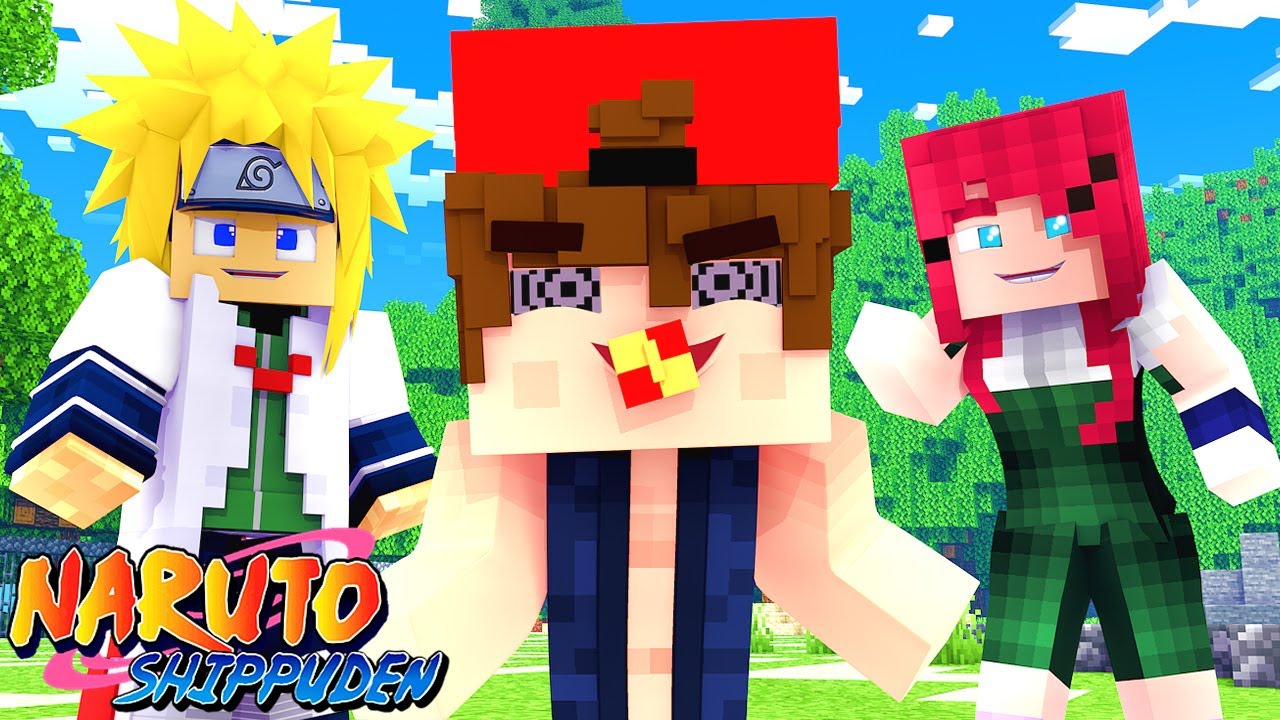 Minecraft - Who's Your Family? O FILHO DE MINATO NAMIKAZE E KUSHINA UZUMAKI TEM O RINNEGAN ! NARUTO