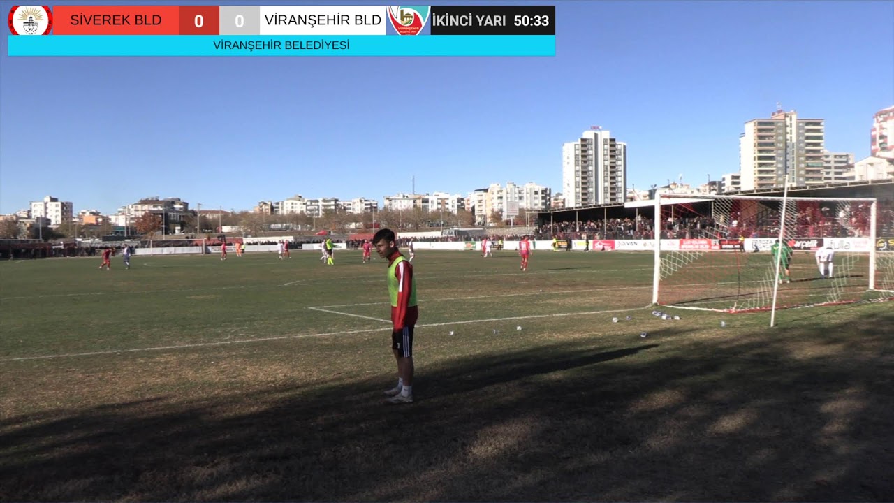 VİRANŞEHİR BELEDİYE SPOR İLE SİVEREK BELEDİYE SPOR