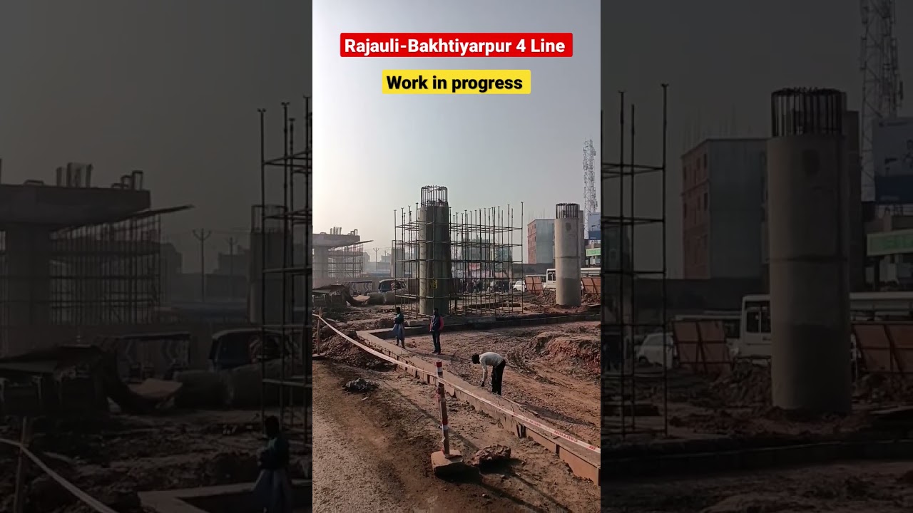 Rajauli-Bakhtiyarpur 4 Line ||Work in progress| #shorts #viral #bihar #four_line #road #highway #new