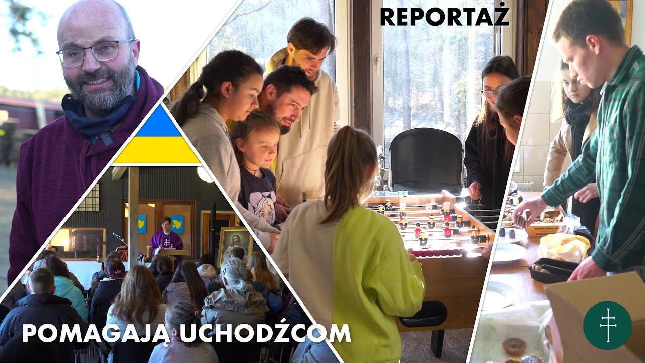 Ukraińcy w Polsce.Pomagają uchodźcom - reportaż