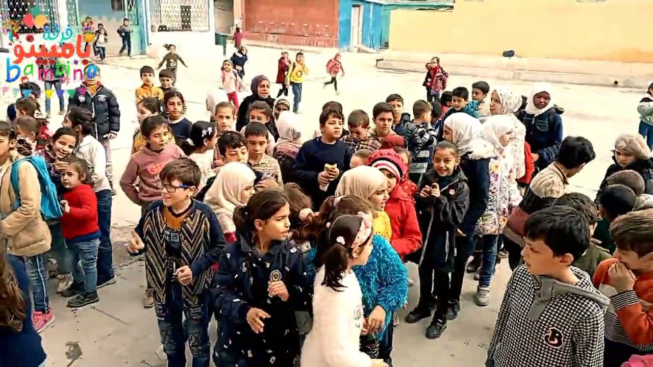 عرض وحفل مسرحي بمدرسة يوسف العظمة في ادلب