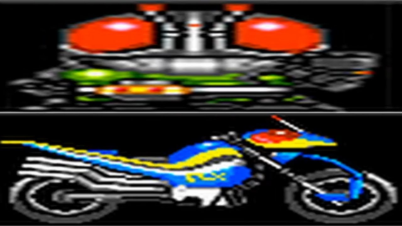 Masked Riders Club Battle Race-Kamen Rider Black RX-Acrobatter-Arcade Playthrough