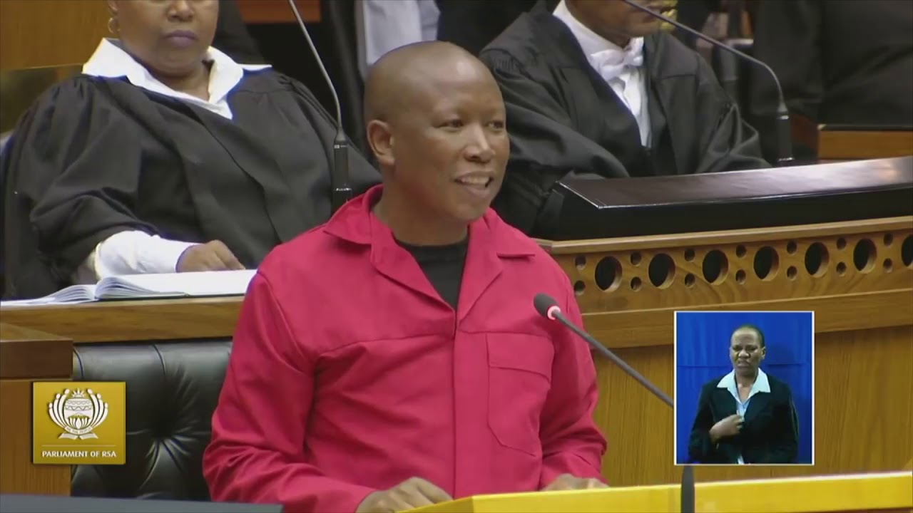 JULIUS MALEMA DRAMA:'IF YOU ARE A NOT CLEVER THEN YOU ARE A FOOL!'THIS MAN MALEMA!