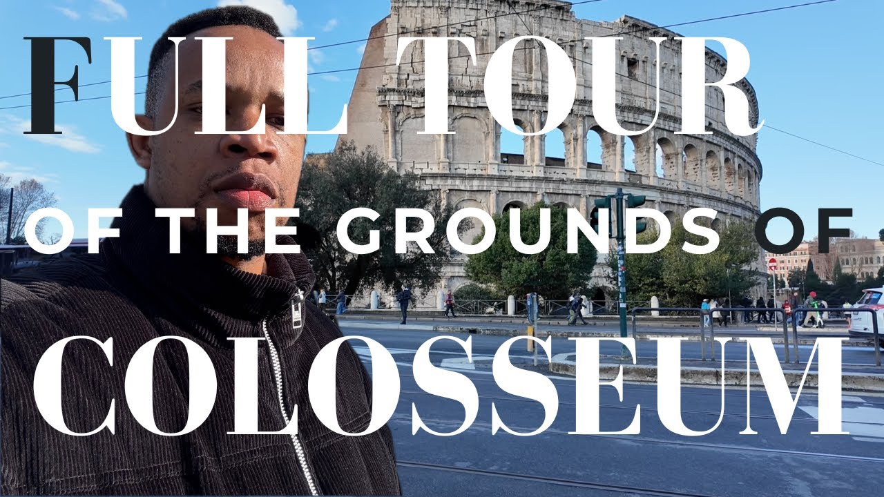 Walking Around the Colosseum of Rome 🇮🇹