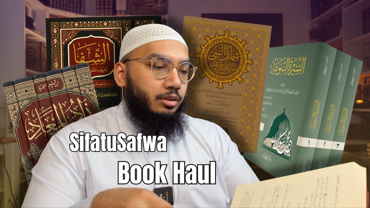 You Won&rsquo;t Believe These Islamic Books! | Massive Sifatusafwa Haul