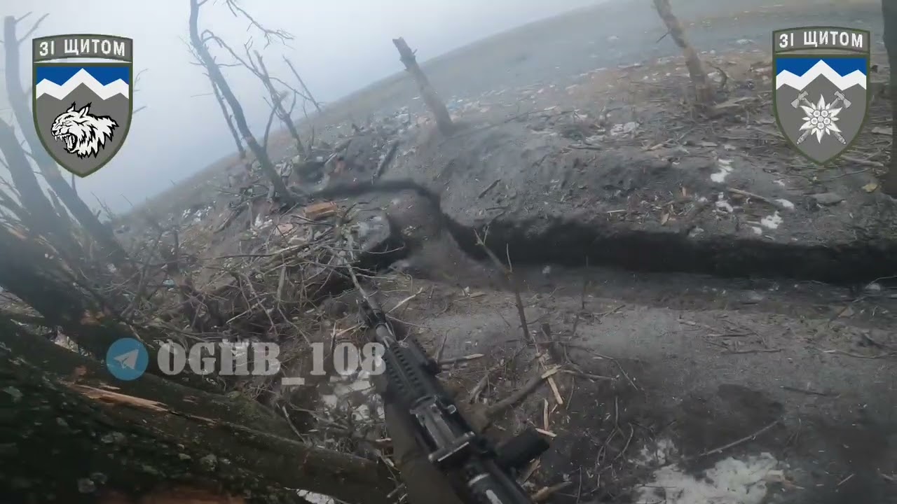 Ukraine War - Bakhmut trench assault