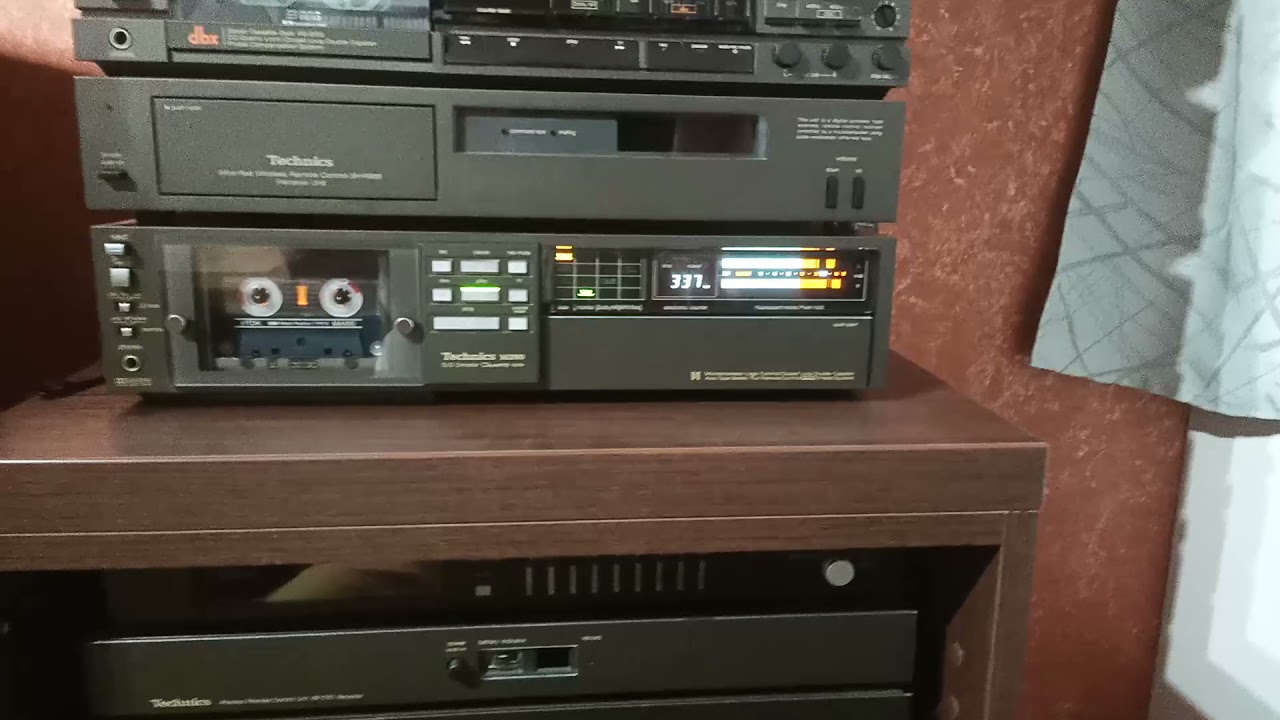 Technics SE-A100 + Technics SU-A4MK2 + Technics RS-M280.