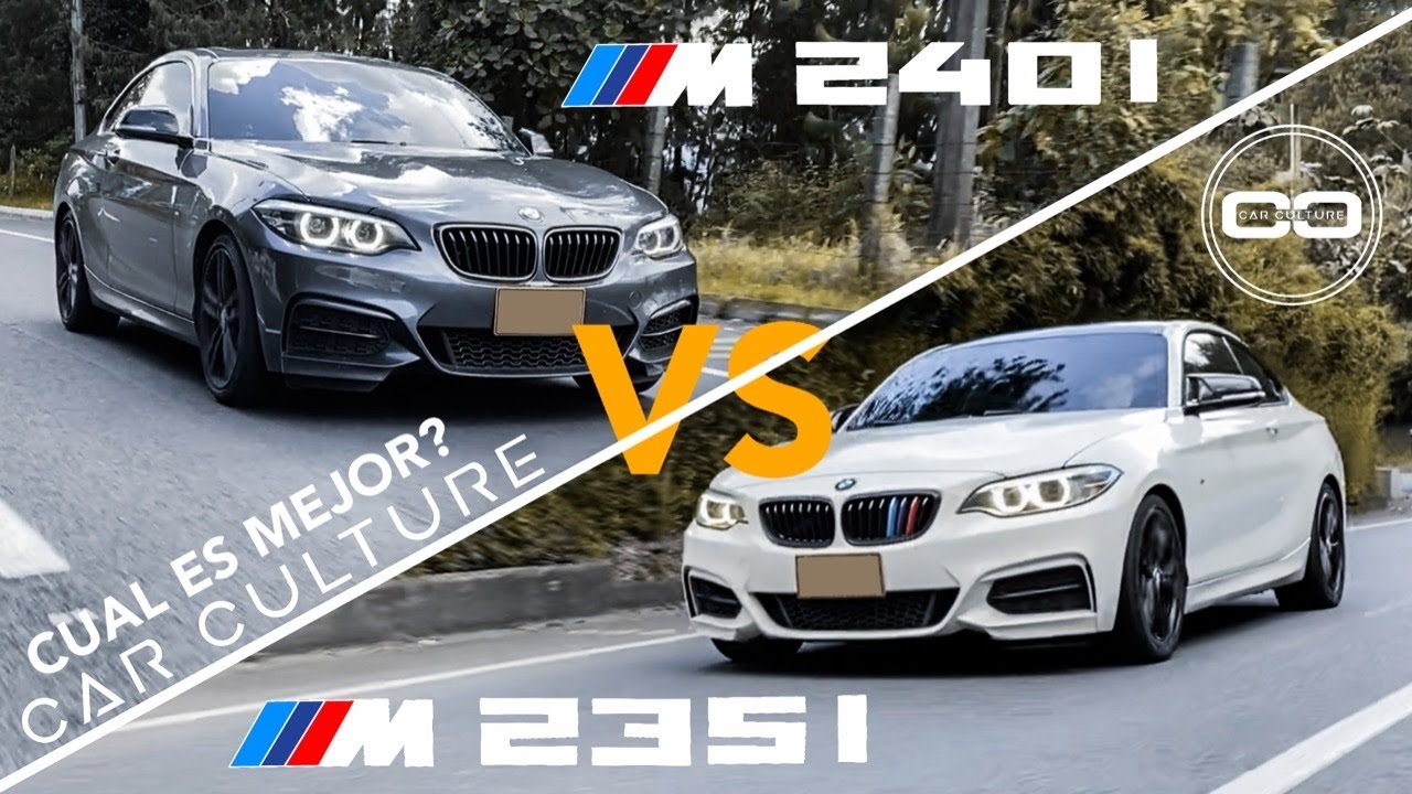 CUAL ES MEJOR, DIFERENCIAS LADO A LADO | BMW M235i VS M240i REVIEW | CAR CULTURE COLOMBIA