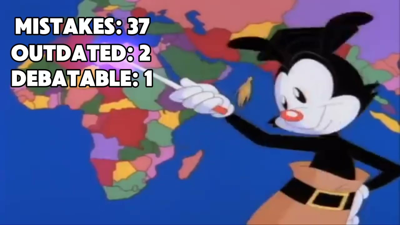 Yakko's World & New 2017 Verse: All Mistakes