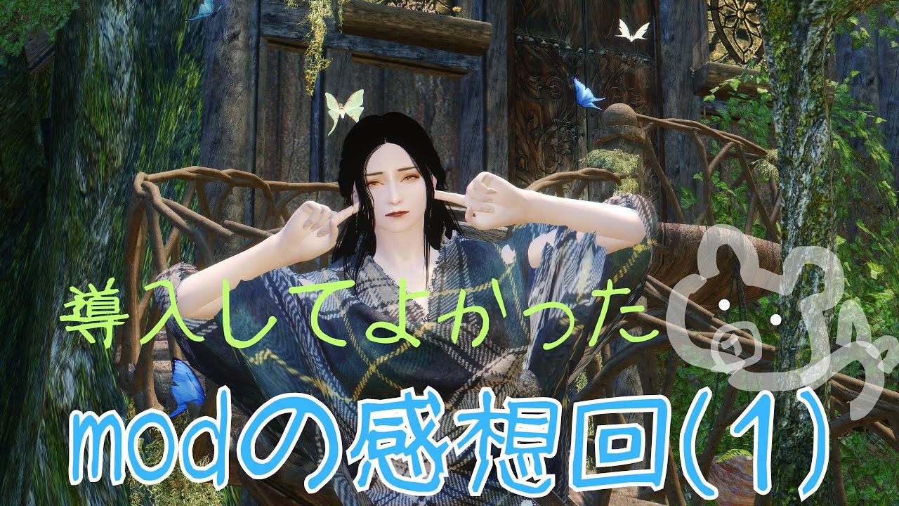 【skyrim】スカイリムの入れてよかったmodの感想回