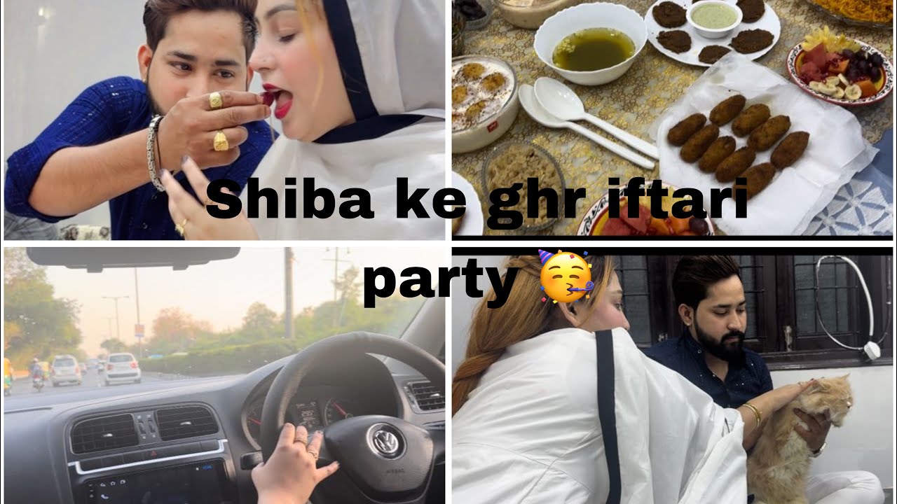 Shiba k ghar tiger k sath roza iftar ♥️