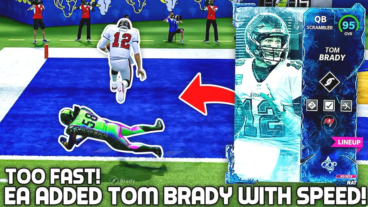 EA Added a TOM BRADY with INSANE SPEED! Madden 22